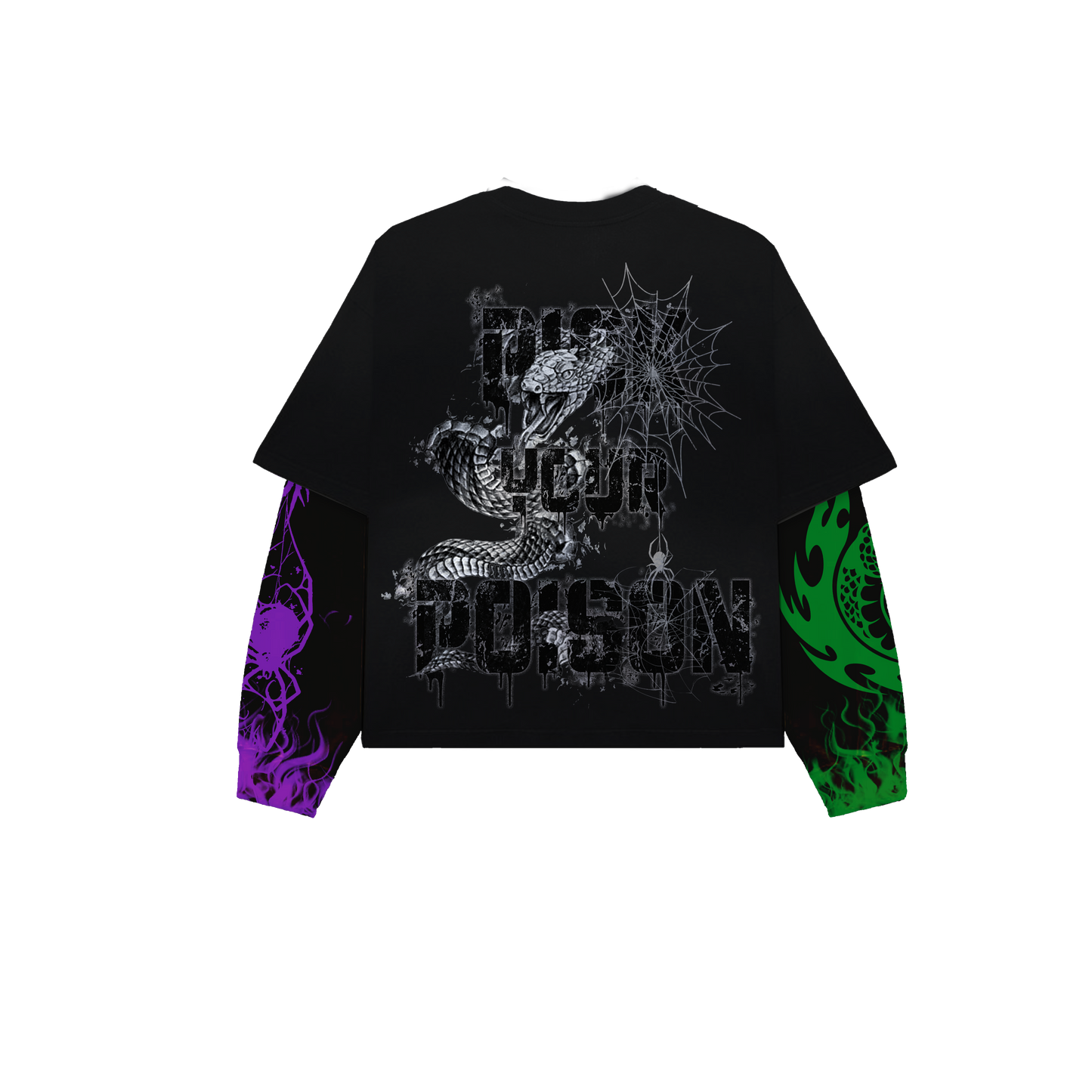 District Pick your poison double sleeve shirt
