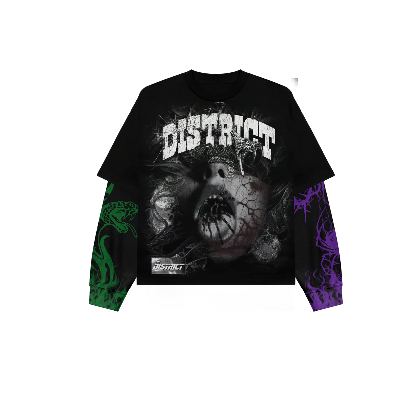 District Pick your poison double sleeve shirt