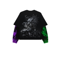 District Pick your poison double sleeve shirt