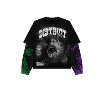 District Pick your poison double sleeve shirt