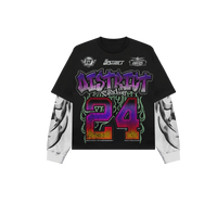 District Flamerz double sleeve shirt