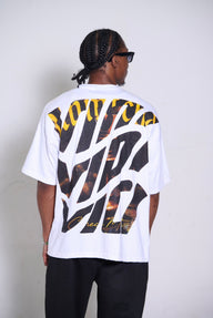 UNMTCHD Check Mate Tshirt White
