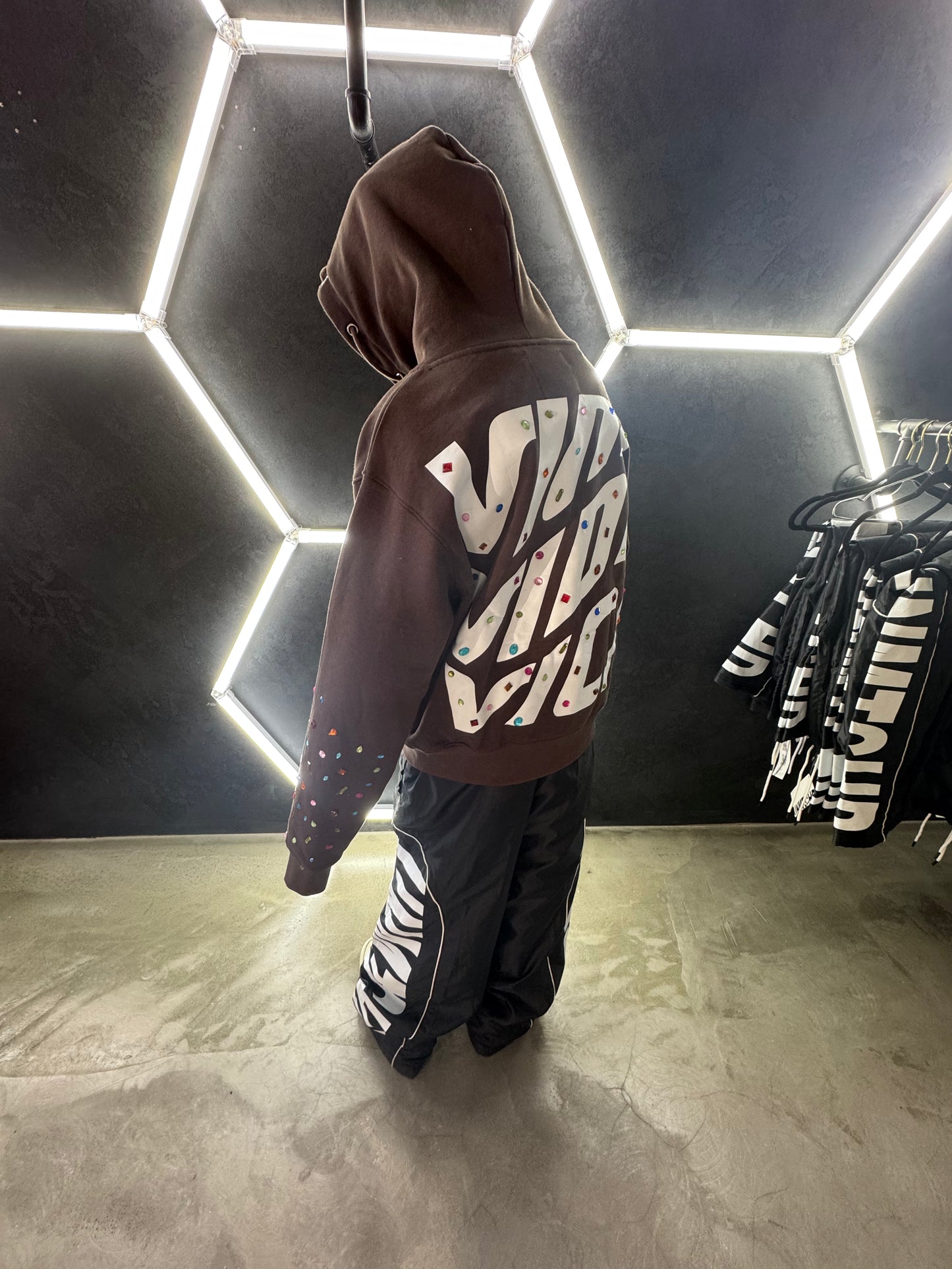 Phire Hoodie Brown