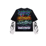 District Flamerz double sleeve shirt