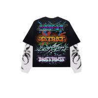 District Flamerz double sleeve shirt
