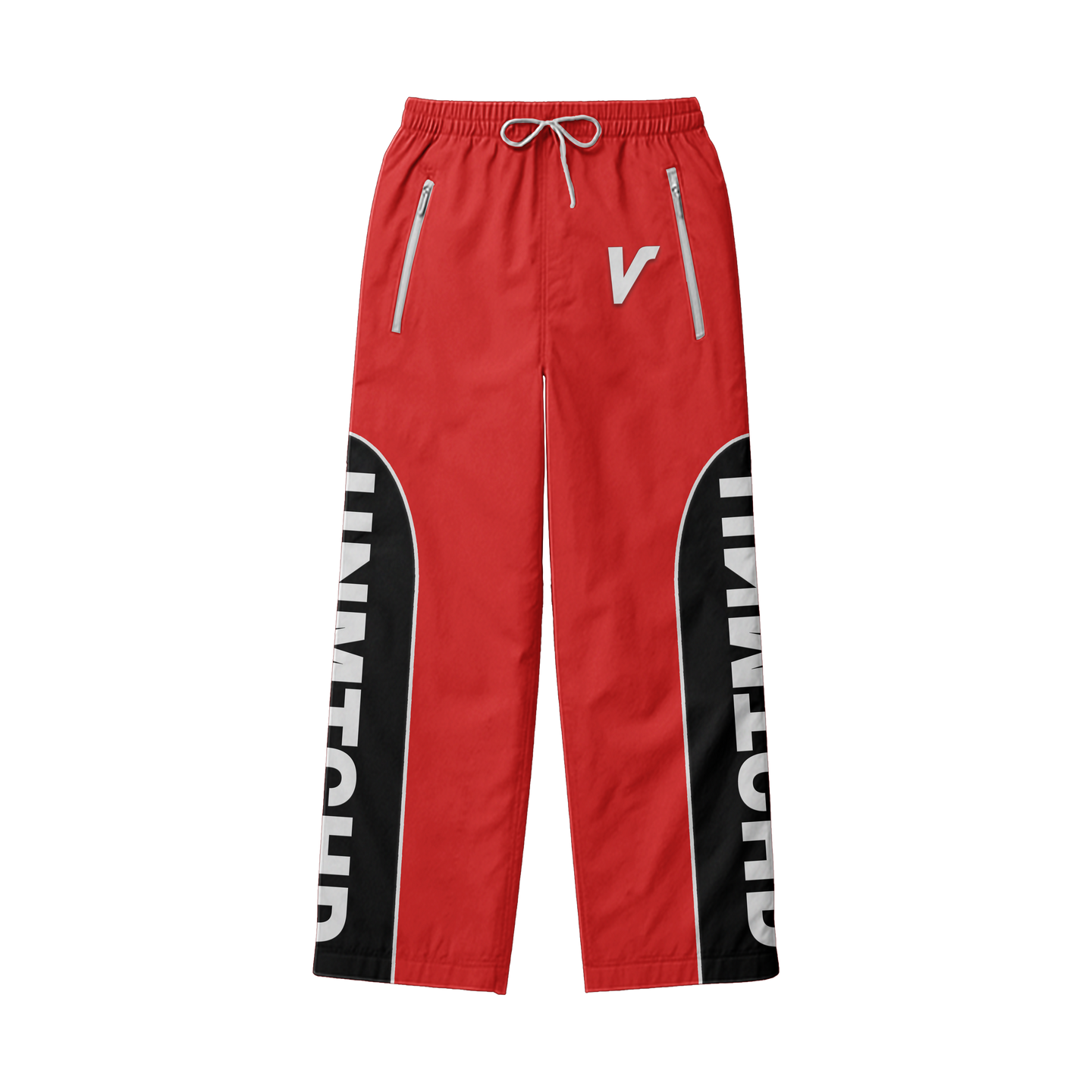 Red all weather sweats